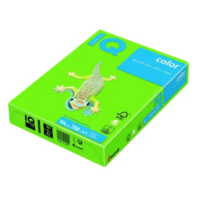 Корица на „Копирен картон IQ Color, A4, 160 г, наситен цвят Spring Green MA42, пакет 250 л."