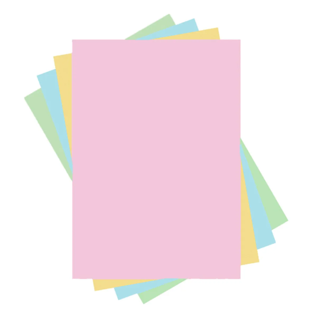 Копирен картон Artist Color, A4, 160 г, микс 4 пастелни цвята, пакет 200 л.
