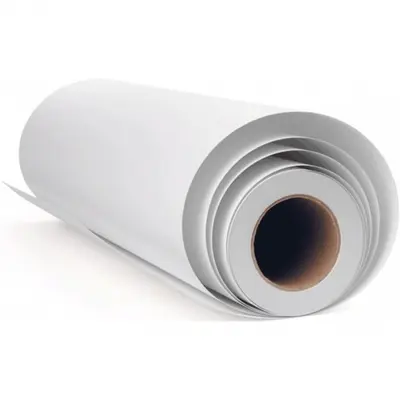 Корица на „Плотерна хартия Unipaper, 620 мм х 50 м, бяла, 80 г, шпула 50 мм, ролка"
