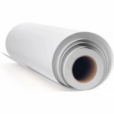 Корица на „Плотерна хартия Unipaper, 841 мм х 50 м, бяла, 80 г, шпула 50 мм, ролка"