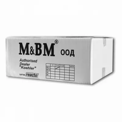 Корица на „Хартия за матрични принтери M&BM, 240 мм х 11 ", 1 пласт, бяла, 2000 комплекта"