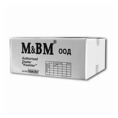 Корица на „Хартия за матрични принтери M&BM, 240 мм х 11 ", 3 пласта, бяла, 750 комплекта"
