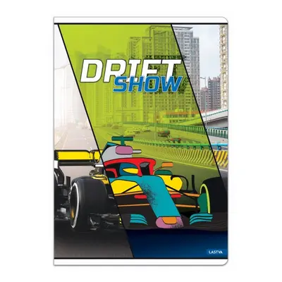 Корица на „Тетрадка LASTVA DRIFT, A4, 52 л., линиран офсет 80 г, корица 300 г, мат ламинат, UV лак"