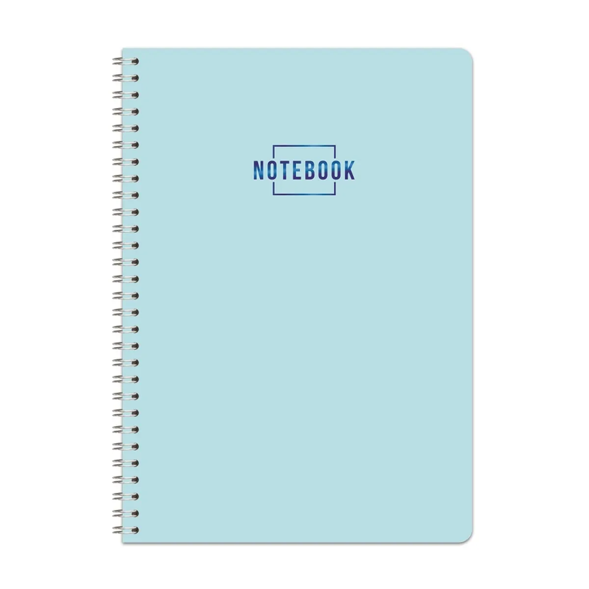 Тетрадка със спирала LASTVA Hard Pastel, A4, 80 л., линиран офсет 70 г, твърда корица