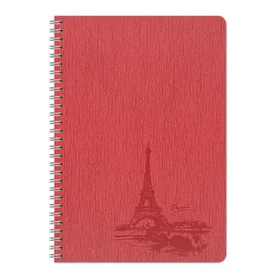 Корица на „Тетрадка със спирала LASTVA Landmark, A4, 80 л., линиран офсет 70 г, твърда корица с топъл печат"