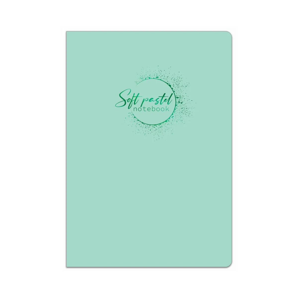 Тетрадка LASTVA Soft Pastel, A5, 52 л., линиран офсет 80 г, корица 300 г, мат ламинат, релеф