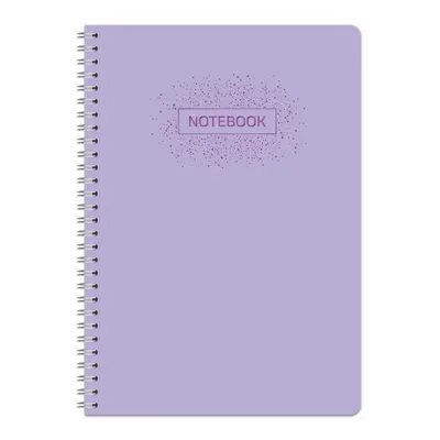 Корица на „Тетрадка със спирала LASTVA Hard Pastel A4, 150 л., линиран офсет 70 г, твърда корица, мат ламинат"