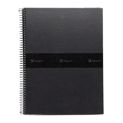 Корица на „Тетрадка със спирала ANCOR Vault, A4, 80 л., линиран офсет 90 г, корица картон с UV лак"