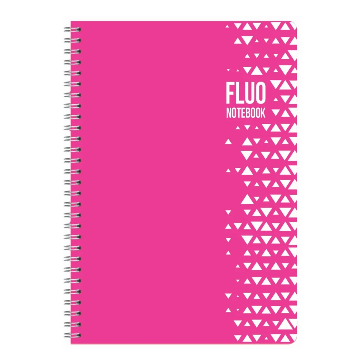 Тетрадка със спирала LASTVA Fluo , A4, 60 л., линиран офсет 70 г, корица картон 300 г