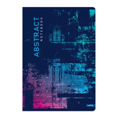 Корица на „Тетрадка LASTVA Abstract, A4, 80 л., линиран офсет 80 г, корица 300 г, гланц ламинат"