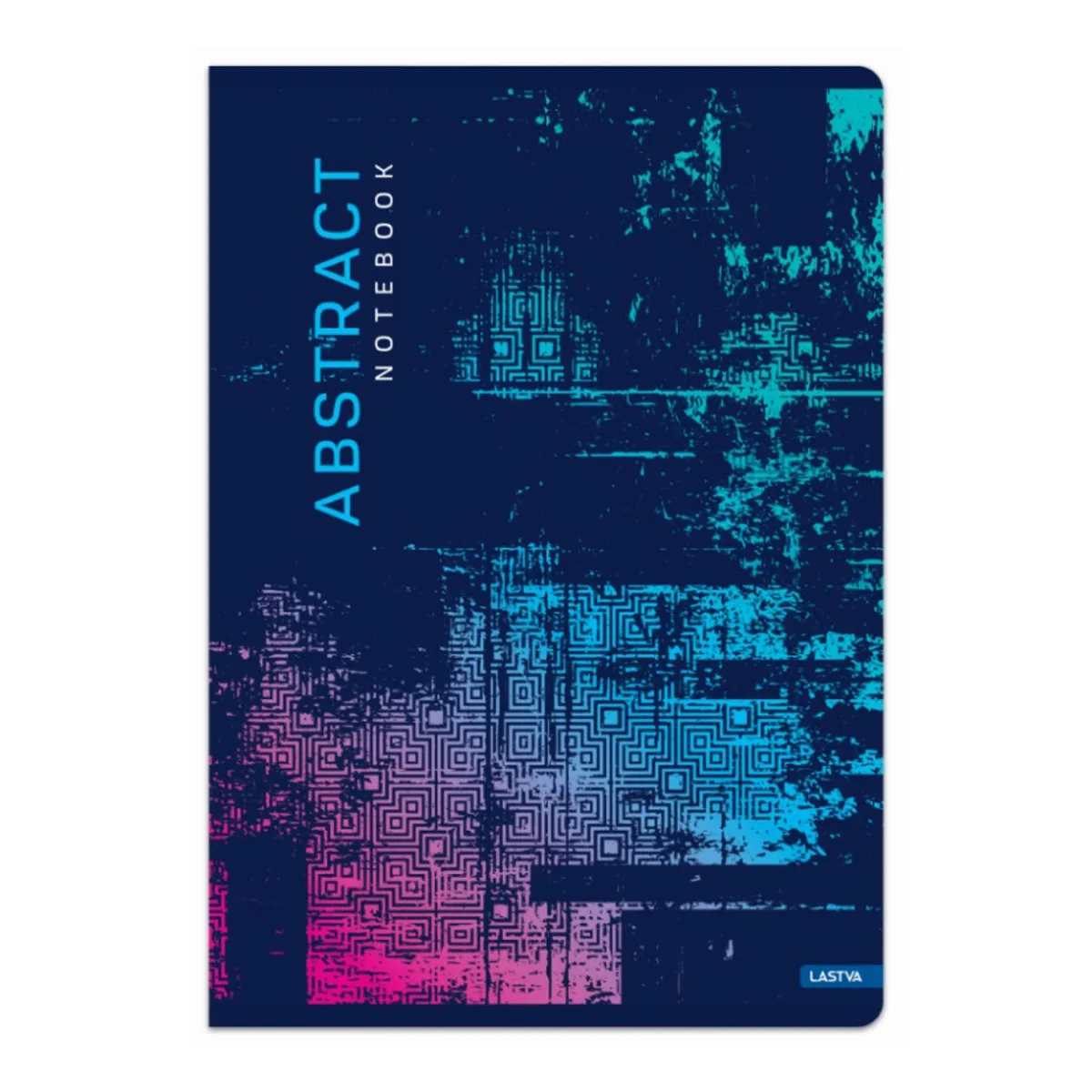 Тетрадка LASTVA Abstract, A4, 80 л., линиран офсет 80 г, корица 300 г, гланц ламинат