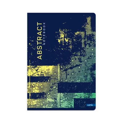 Корица на „Тетрадка LASTVA Abstract, A5, 80 л., линиран офсет 80 г, корица 300 г, гланц ламинат"