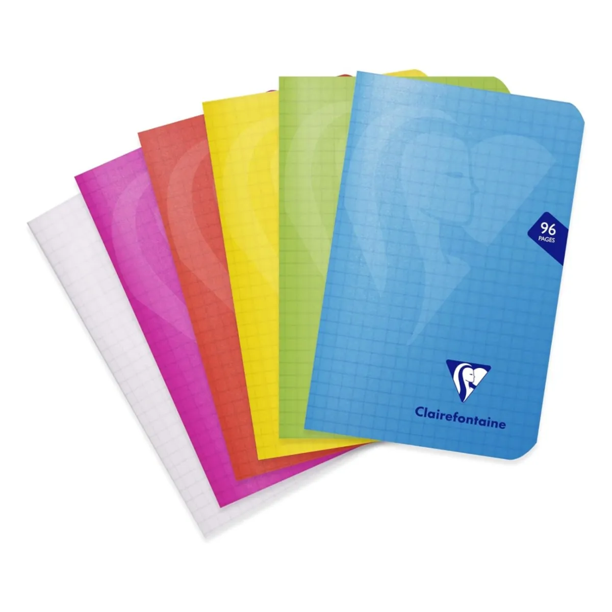 Джобен бележник Clairefontaine Mimesys, A6, 48 л., малки квадратчета, офсет 90 г, PP корица