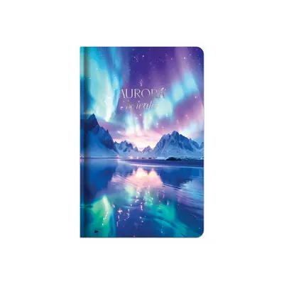 Корица на „Джобен бележник LASTVA Aurora, A6, 96 л., линиран офсет 70 г, твърда корица мат ламинат"
