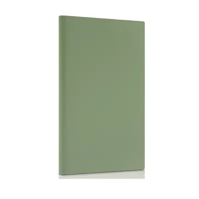 Корица на „Бележник Deli Autumn 22263, A5, 80 л., линиран офсет 80 г, твърда корица ECO кожа, зелен"