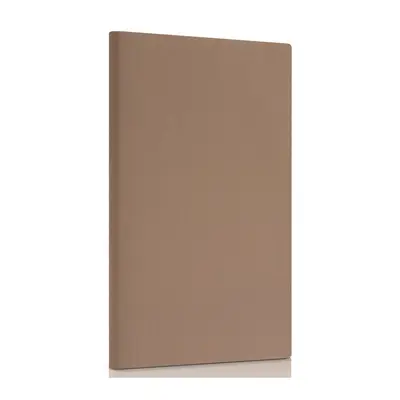 Корица на „Бележник Deli Autumn 22263, A5, 80 л., линиран офсет 80 г, твърда корица ECO кожа, кафяв"
