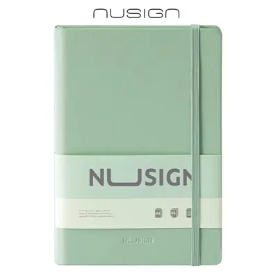 Корица на „Бележник с ластик Nusign Classic ENS281  A5, 96 л., линиран шамоа офсет  80 г, корица ECO кожа, злн"