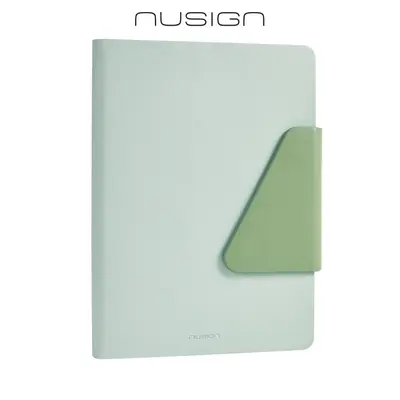 Корица на „Бележник с магнит Nusign Classic ENS209, A5, 120 л., линиран шамоа офсет  80 г, корица ECO кожа, злн"