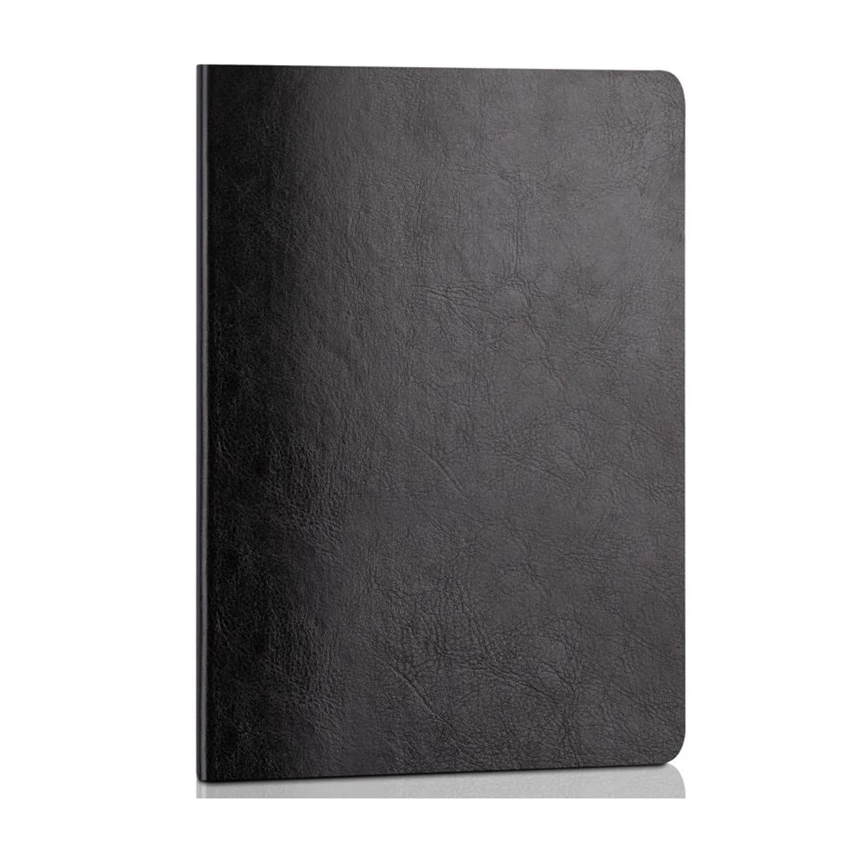 Бележник Deli Sleek 7996, B5, 80 л., линиран офсет 70 г, твърда корица ECO кожа, черен