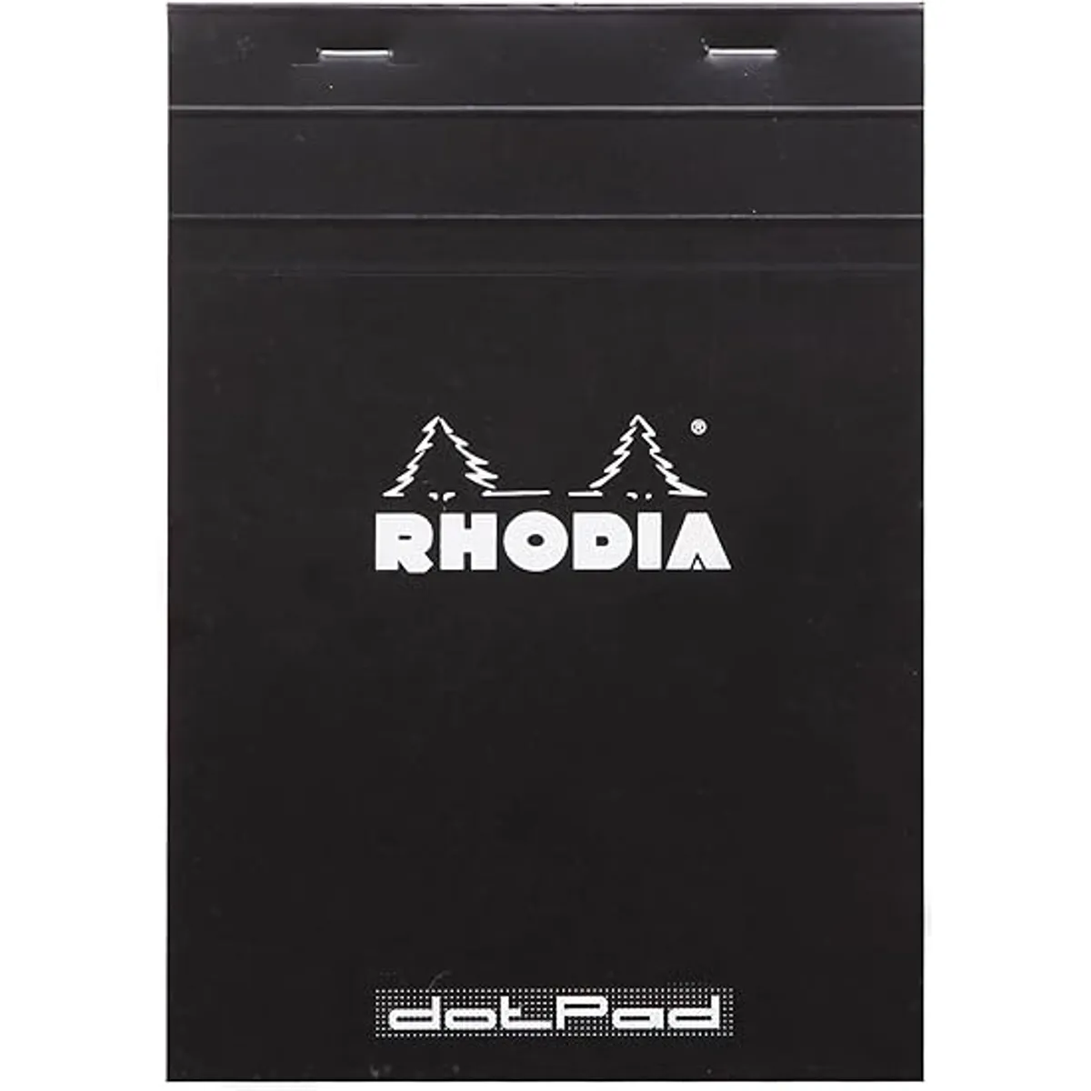 Пад с телчета RHODIA Black N°16 16559C, А5, 80 л., офсет с точки 80 г, микроперфорация