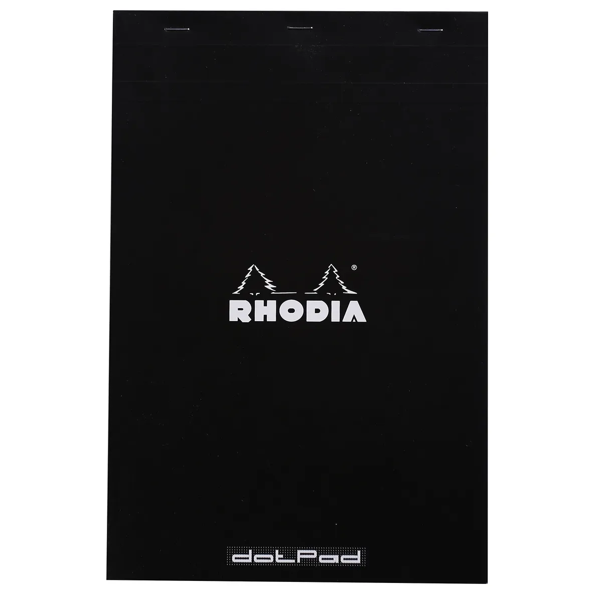Пад с телчета RHODIA Black N°19 19559C, А4, 80 л., офсет с точки 80 г, микроперфорация