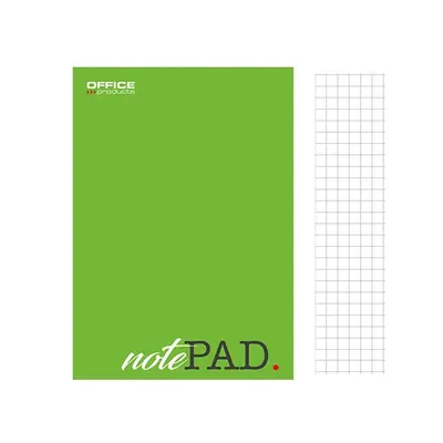 Корица на „Блокнот OFFICE PRODUCTS, A5, 50 л., офсет с квадратчета 60 г"
