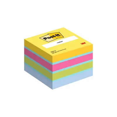 Корица на „Самозалепващо мини кубче Post-it Ultra Colours, 51х51 мм, 400 л., микс 5 цвята, неоново, PEFC хартия"