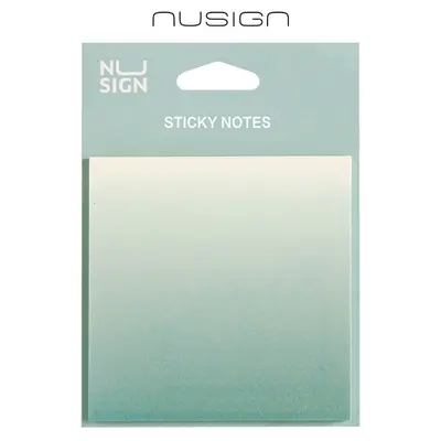 Корица на „Самозалепващи листчета Nusign Sunshine Whisper ENS357-GR, 74х74 мм, 60 л., зелени"