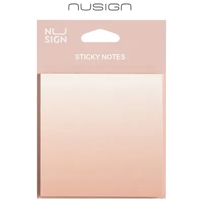 Корица на „Самозалепващи листчета Nusign Sunshine Whisper ENS357-PK, 74х74 мм, 60 л., корал"