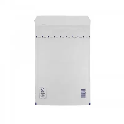Корица на „Air Bag плик с въздушни мехури F/16, 240х350 мм, самозалепващ, СМЗ, бял"