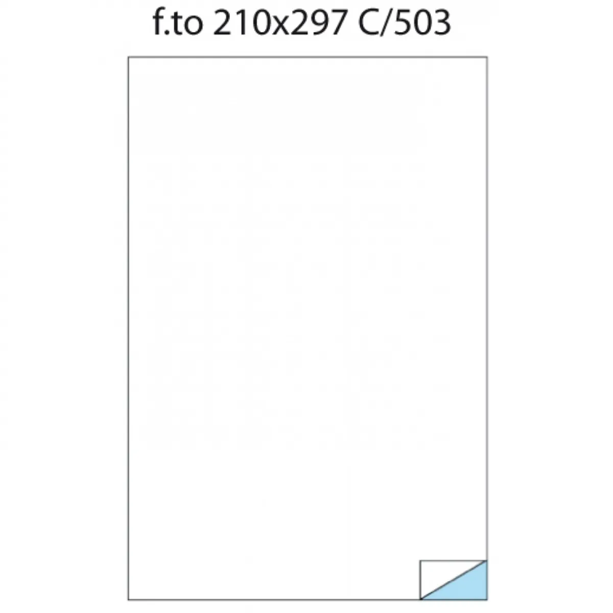 Самозалепващи етикети MARKIN Laser/Copier/Inkjet, жъл.ти, А4, 210х297 мм, 1 бр./л., 100 л.