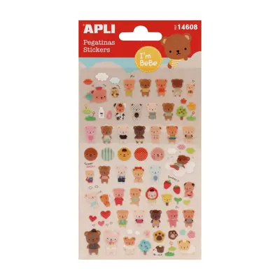 Корица на „Стикери APLI, Мечета, 75 бр."