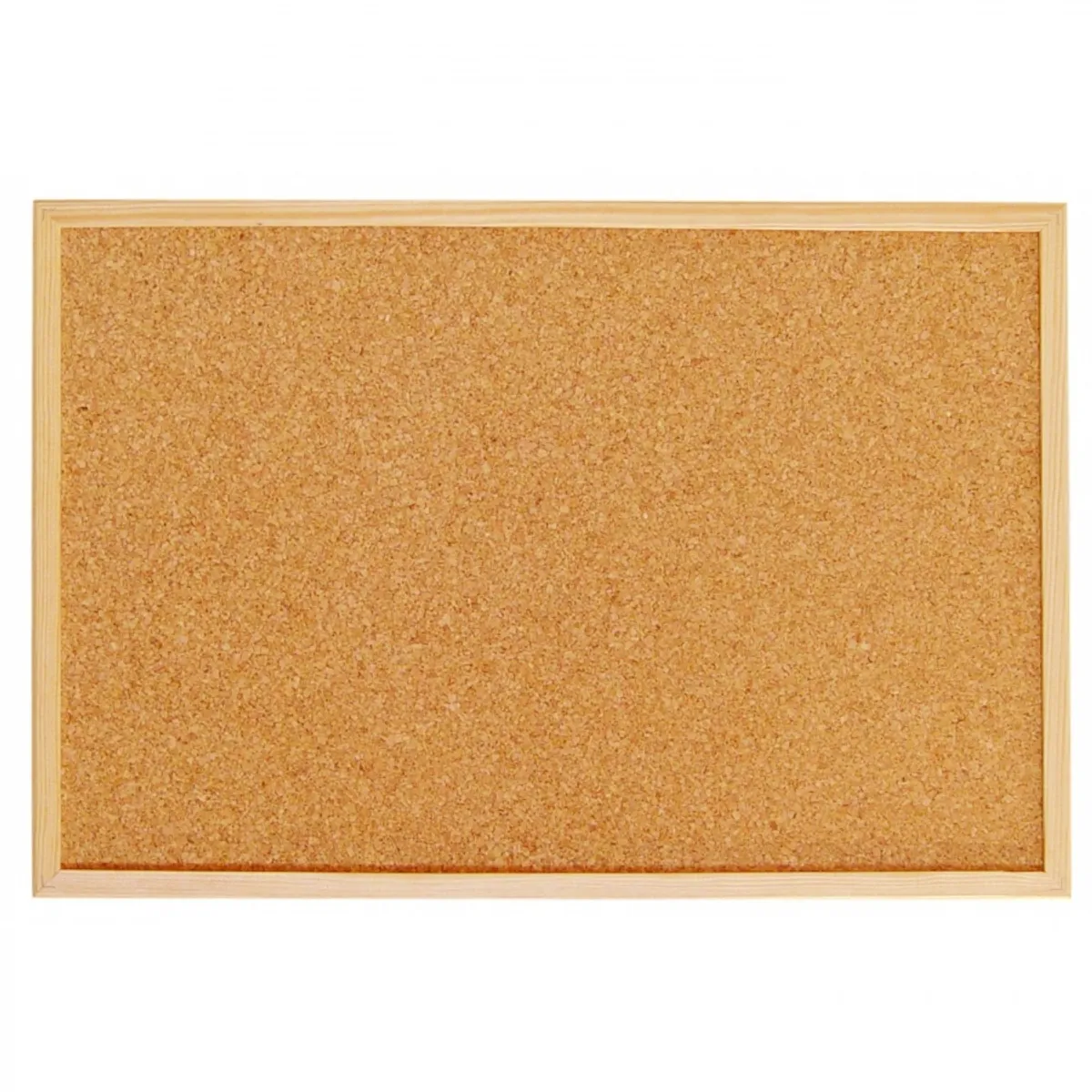 Коркова дъска Bi-Office Essential, 900 х 600 мм, дървена рамка