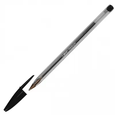 Корица на „Химикалка BiC Cristal Original MEDIUM, 1 мм, черна"