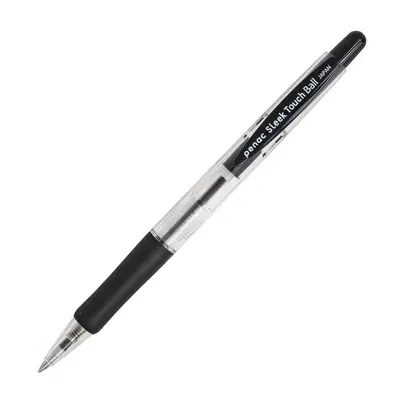 Корица на „Автоматична химикалка Penac Sleek Touch, с грип, 0.7 мм, черна"
