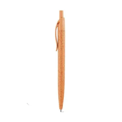 Корица на „Биоразградима автоматична химикалка STRAW, синя"