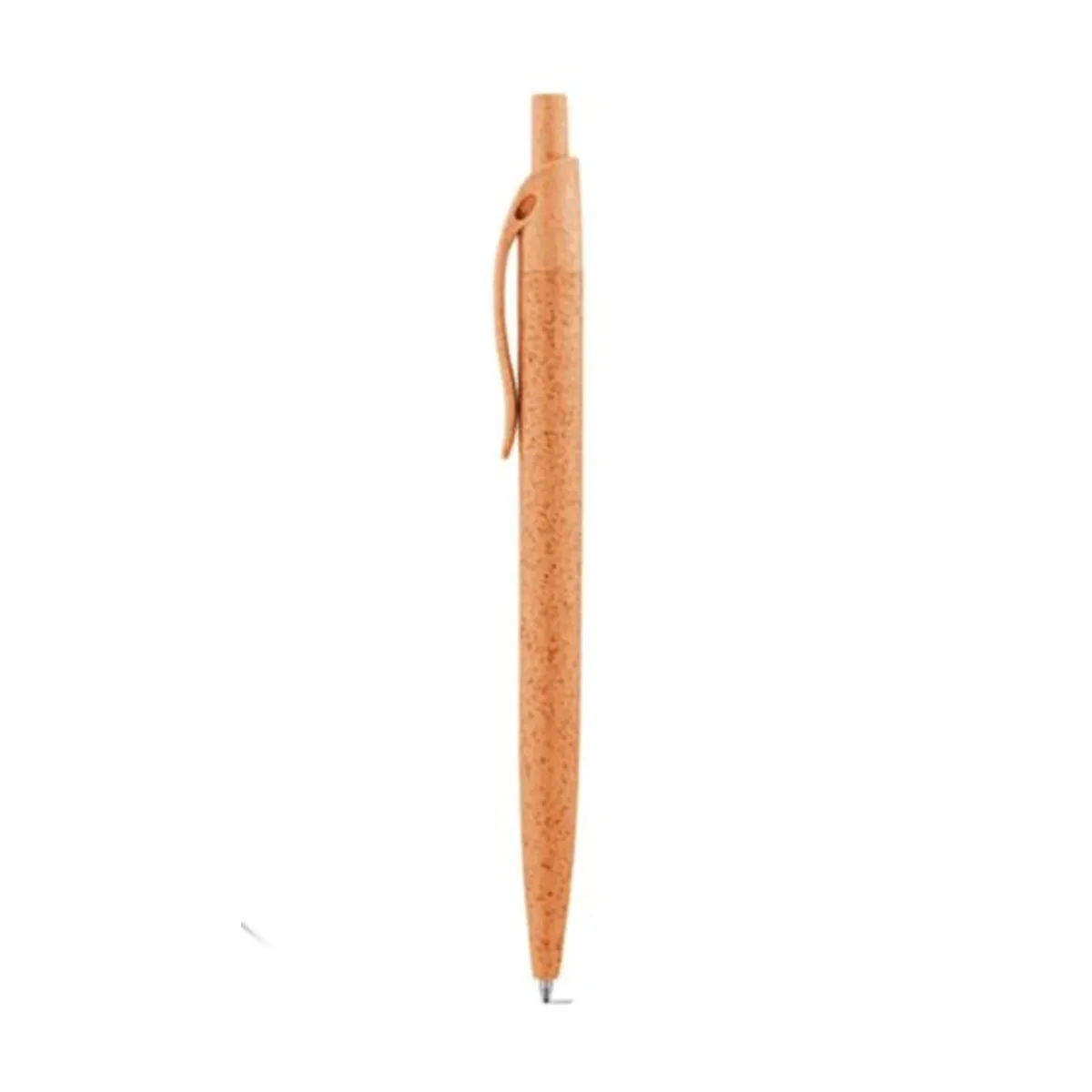 Биоразградима автоматична химикалка STRAW, синя