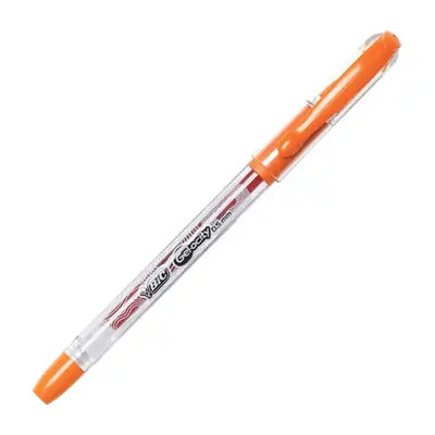 Корица на „Гелова химикалка BiC Gel-ocity Stic FUN, 0.5 мм, оранжева"