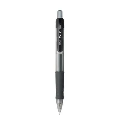 Корица на „Автоматична гелова химикалка Penac FX-7, с грип, 0.7 мм, черна"