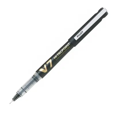 Корица на „Ролер PILOT V-7 HI-TECPOINT BXC, GRIP, течно мастило, 0.7 мм, черен"