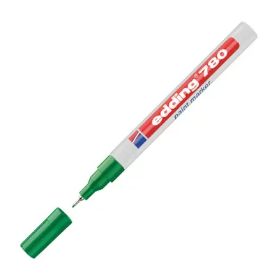 Корица на „Paint маркер edding 780, объл връх 0.8 мм, зелен"