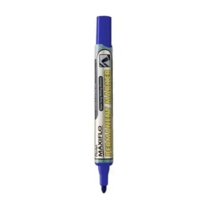 Корица на „Перманентен маркер Pentel Maxiflo, объл връх 4.5 мм, син"