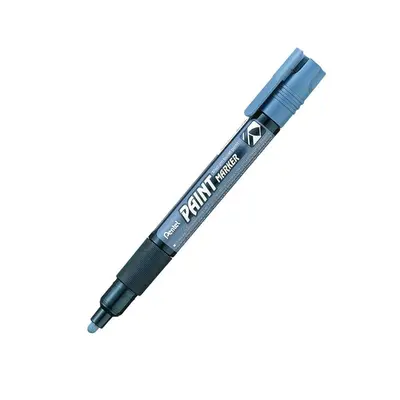 Корица на „Paint маркер Pentel MMP20, объл връх 4 мм, сив"