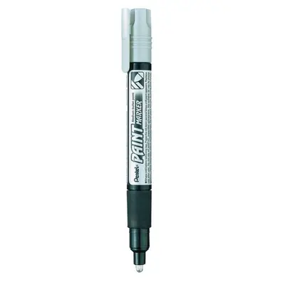 Корица на „Paint маркер Pentel MMP20, объл връх 4 мм, сребърен"