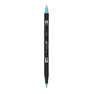 Корица на „Aкварелен двувърх маркер Tombow ABT Dual Brush, четка 3.5 мм, връх 0.8 мм, 452 process blue"