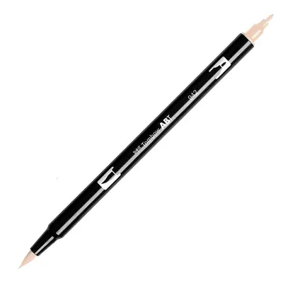 Корица на „Aкварелен двувърх маркер Tombow ABT Dual Brush, четка 3.5 мм, връх 0.8 мм, 942 cappuccino"