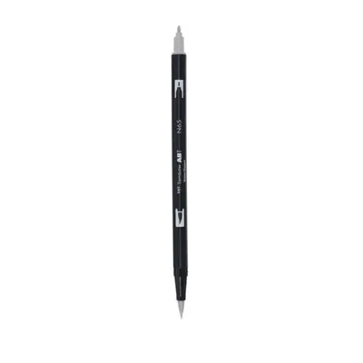 Корица на „Aкварелен двувърх маркер Tombow ABT Dual Brush, четка 3.5 мм, връх 0.8 мм, N65 cool grey 5"