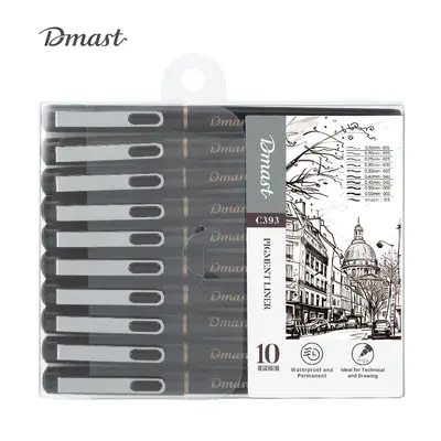 Корица на „Тънкописци Deli Dmast - EC393- комплект 10 бр."