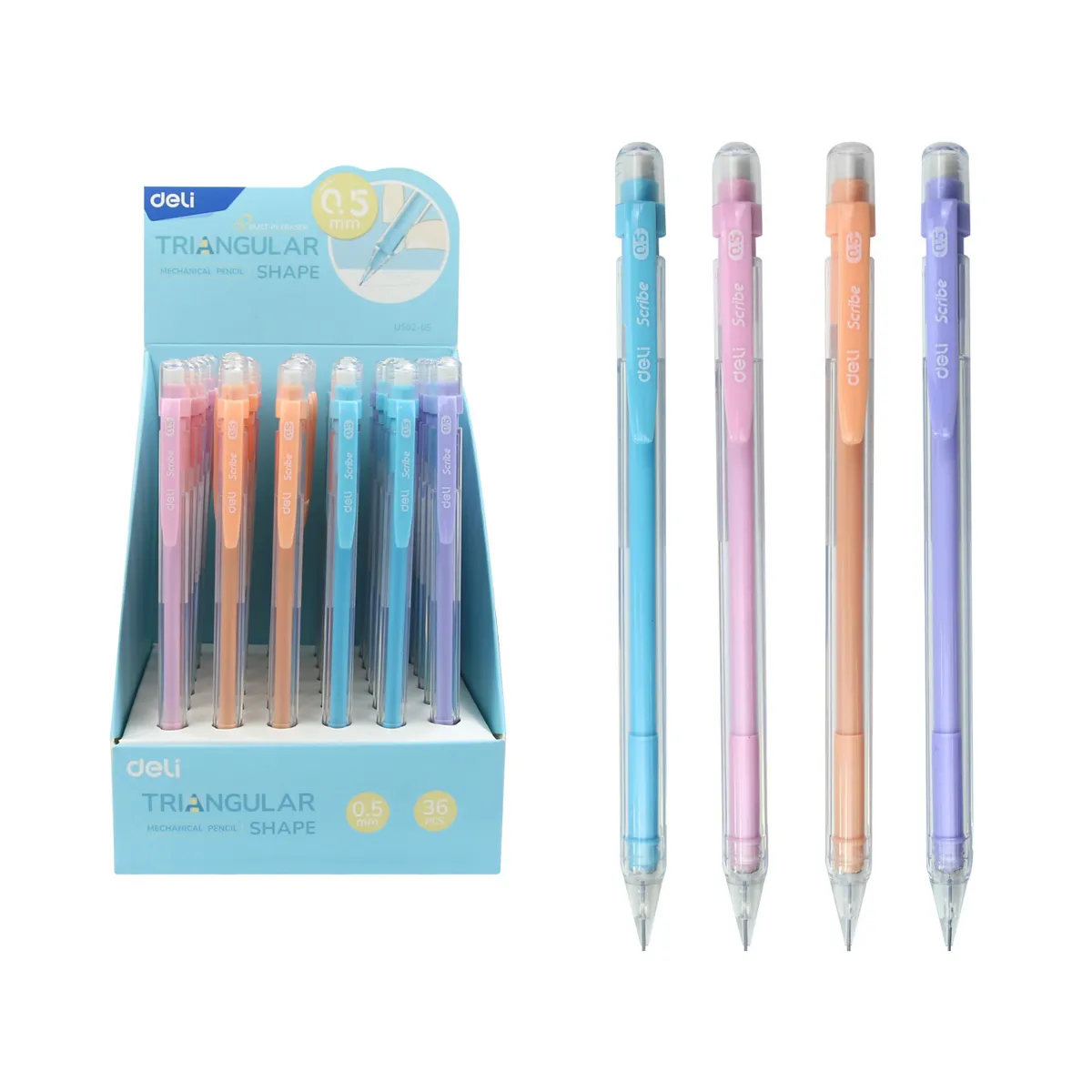 Автоматичен молив Deli EU502-05 - 0.5 mm