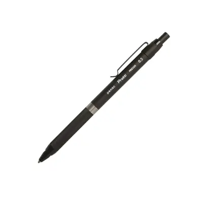 Корица на „Автоматичен молив Penac Protti PRD 105, метално тяло, с грип, 0.5 мм, PET опаковка, черен"